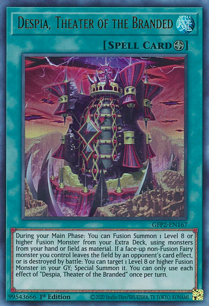 Despia, Theater of the Branded [GFP2-EN167] Ultra Rare | Good Games Morley