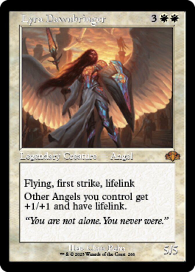 Lyra Dawnbringer (Retro) [Dominaria Remastered] | Good Games Morley
