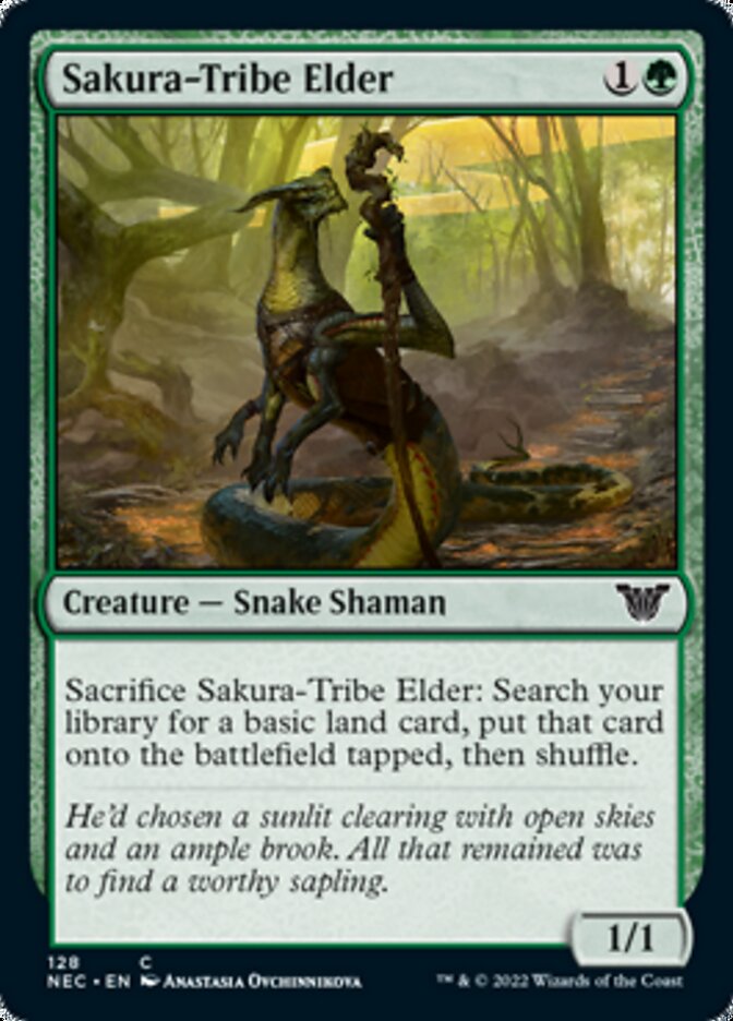 Sakura-Tribe Elder [Kamigawa: Neon Dynasty Commander] | Good Games Morley