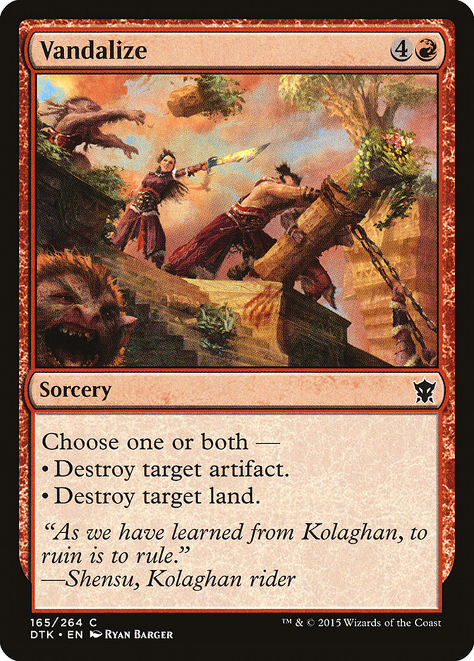 Vandalize [Dragons of Tarkir] | Good Games Morley