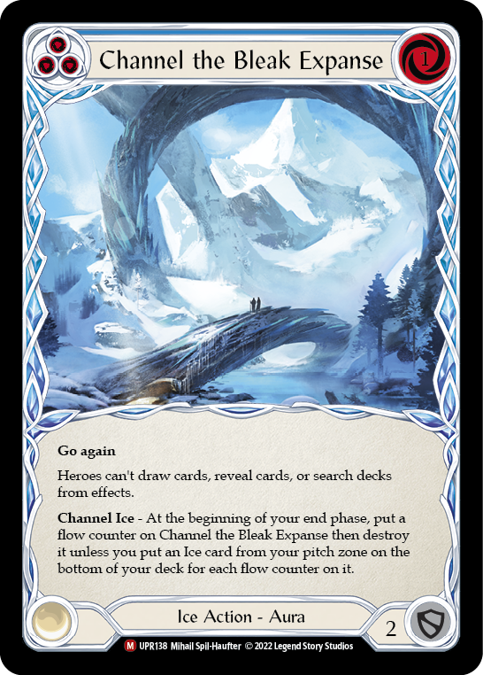 Channel the Bleak Expanse [UPR138] (Uprising)  Rainbow Foil | Good Games Morley