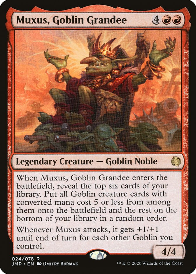 Muxus, Goblin Grandee [Jumpstart] | Good Games Morley