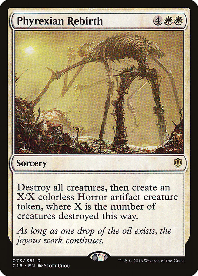 Phyrexian Rebirth [Commander 2016] | Good Games Morley