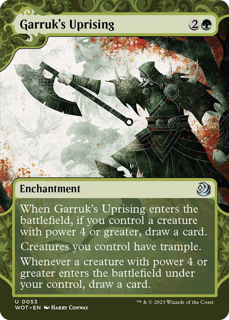 Garruk's Uprising [Wilds of Eldraine: Enchanting Tales] | Good Games Morley