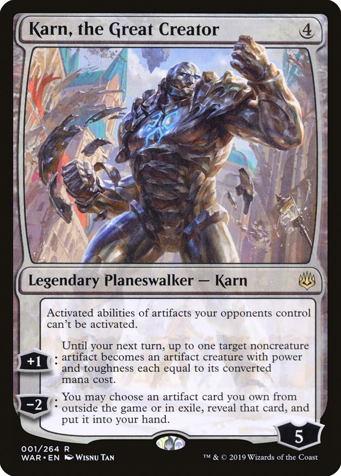 Karn, the Great Creator [War of the Spark] | Good Games Morley