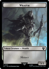 Food // Wraith Double-Sided Token [The Lord of the Rings: Tales of Middle-Earth Commander Tokens] | Good Games Morley