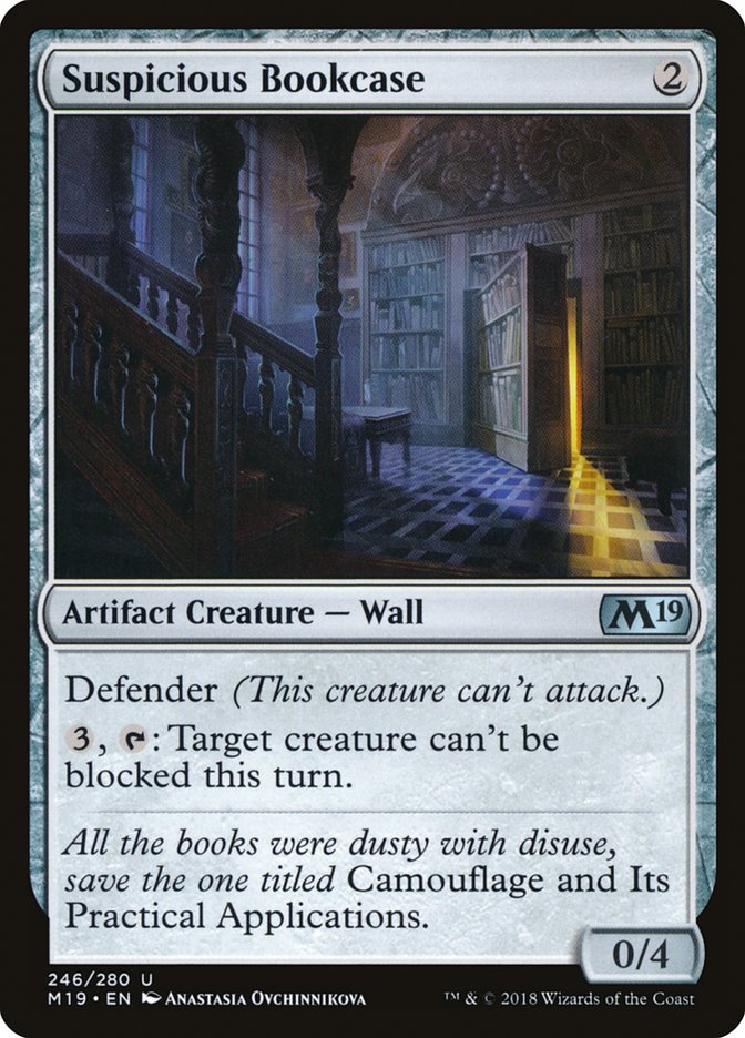 Suspicious Bookcase [Core Set 2019] | Good Games Morley