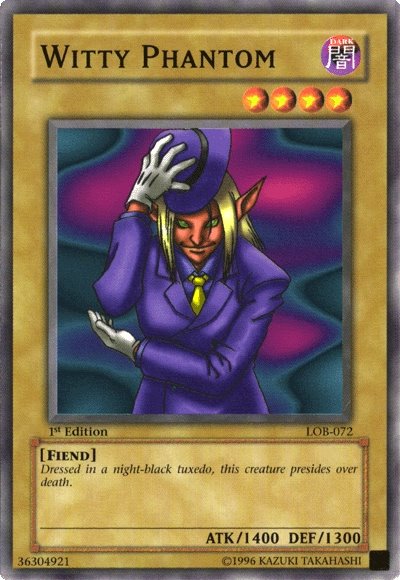 Witty Phantom [LOB-072] Common | Good Games Morley
