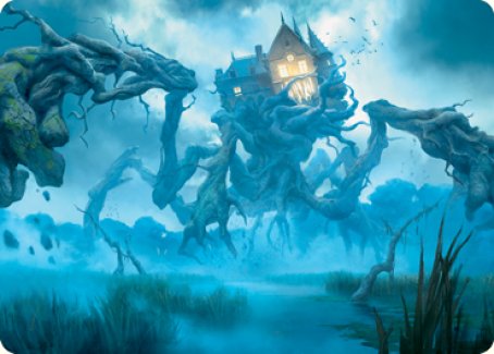 Creeping Inn Art Card [Innistrad: Midnight Hunt Art Series] | Good Games Morley