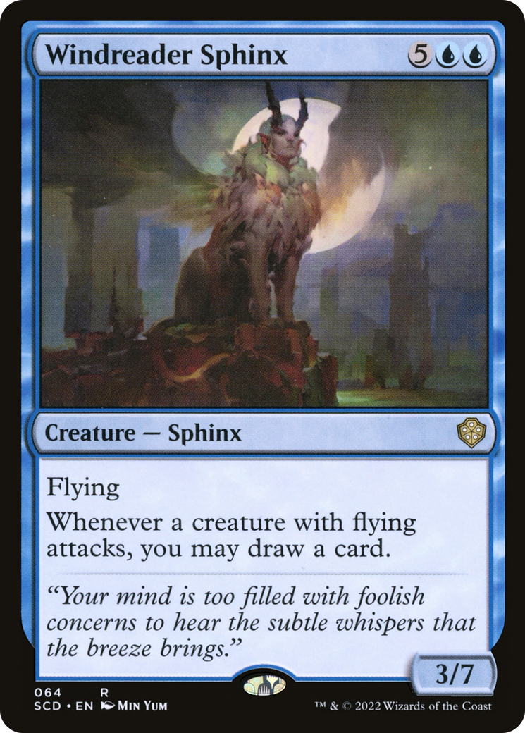 Windreader Sphinx [Starter Commander Decks] | Good Games Morley