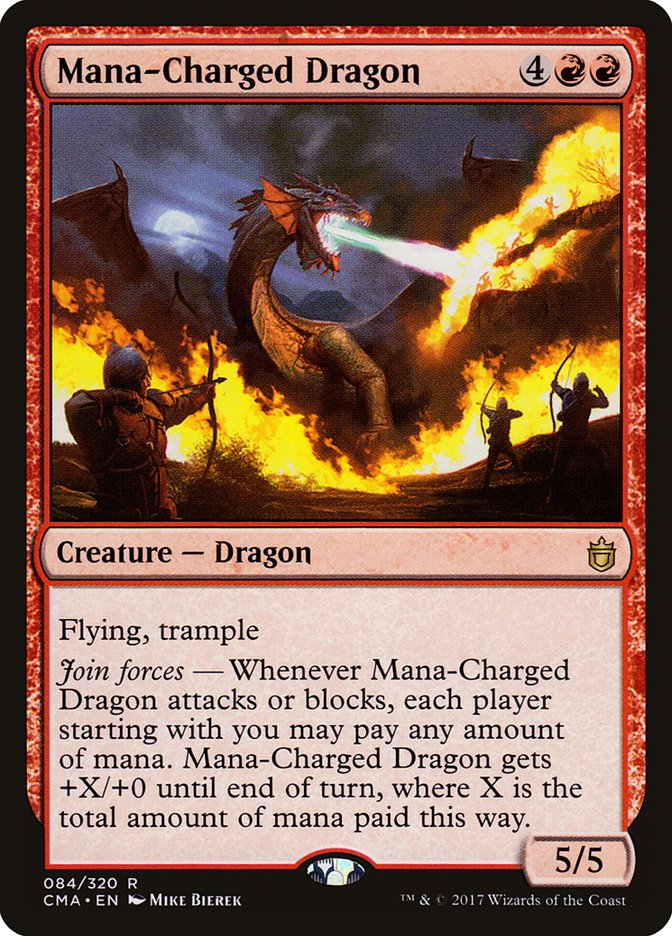 Mana-Charged Dragon [Commander Anthology] | Good Games Morley