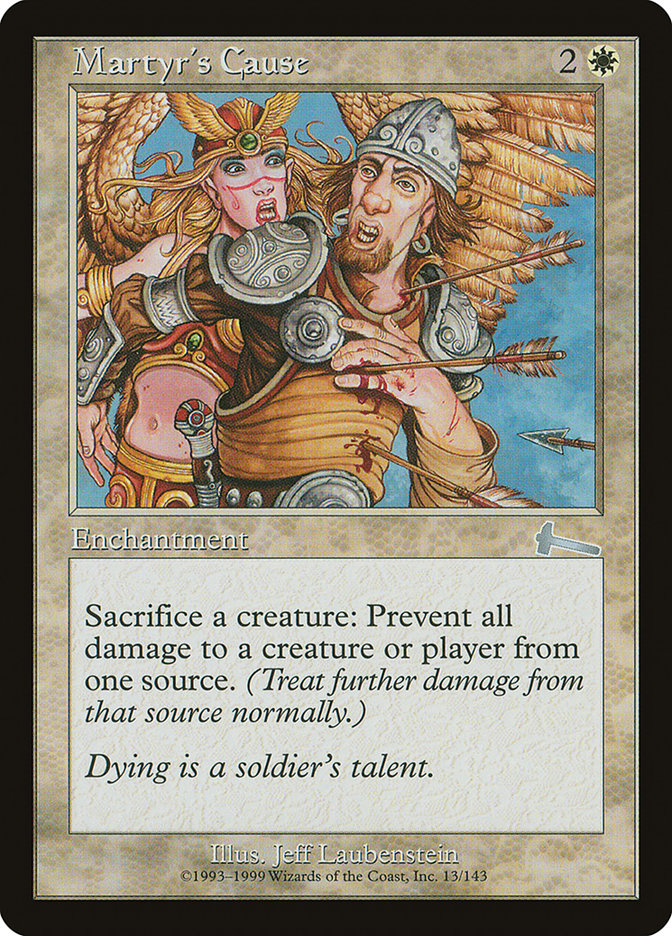 Martyr's Cause [Urza's Legacy] | Good Games Morley