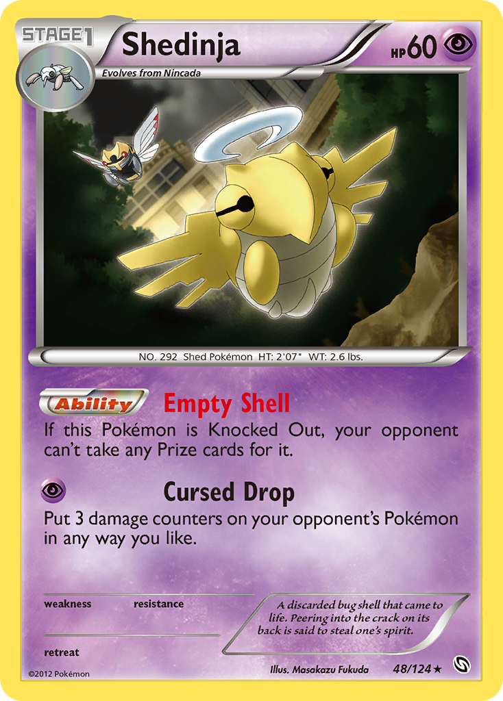 Shedinja (48/124) [Black & White: Dragons Exalted] | Good Games Morley