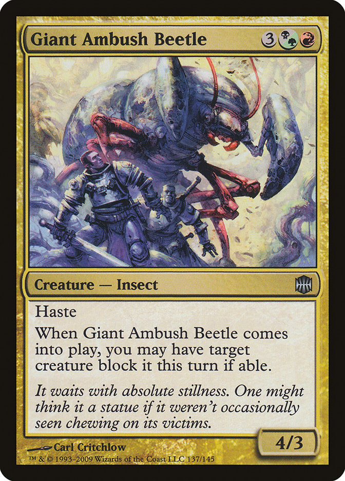 Giant Ambush Beetle [Alara Reborn] | Good Games Morley