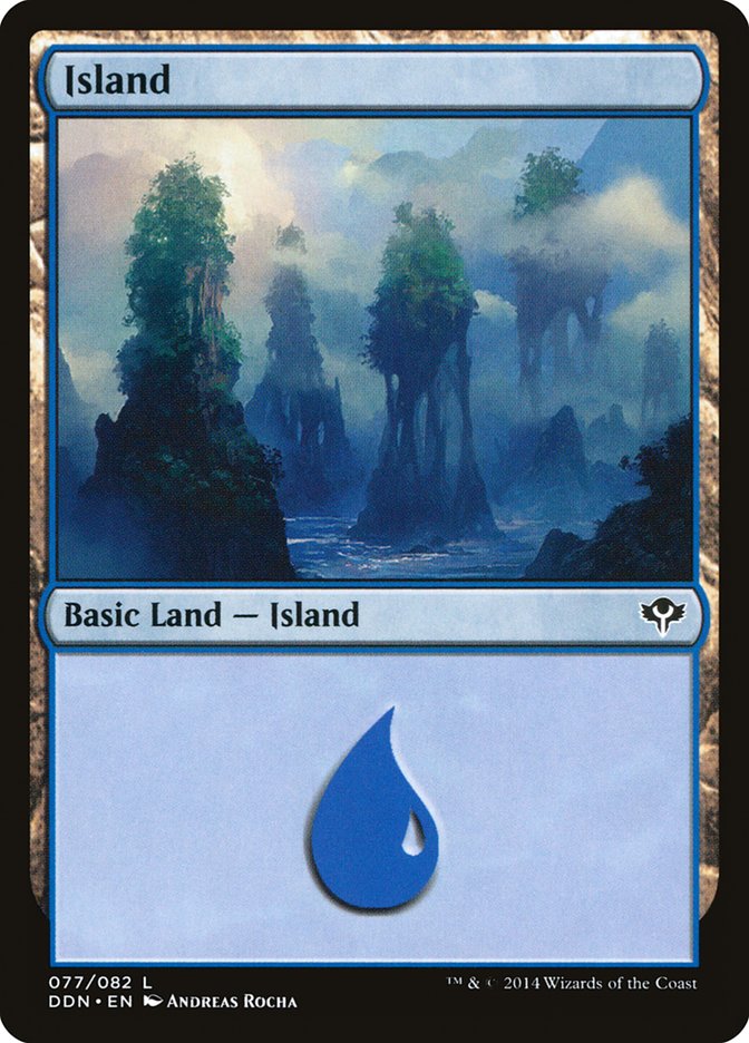 Island (77) [Duel Decks: Speed vs. Cunning] | Good Games Morley