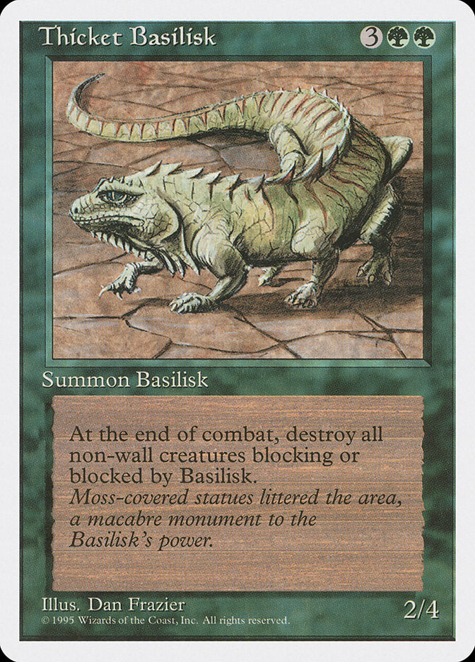 Thicket Basilisk [Fourth Edition] | Good Games Morley
