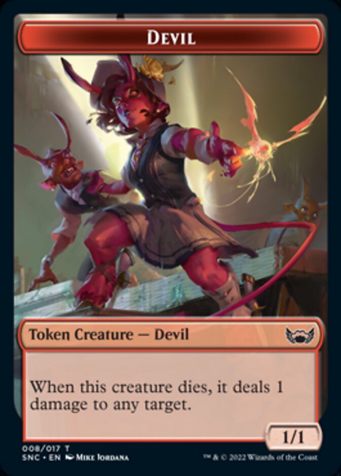 Devil Token [Streets of New Capenna Tokens] | Good Games Morley