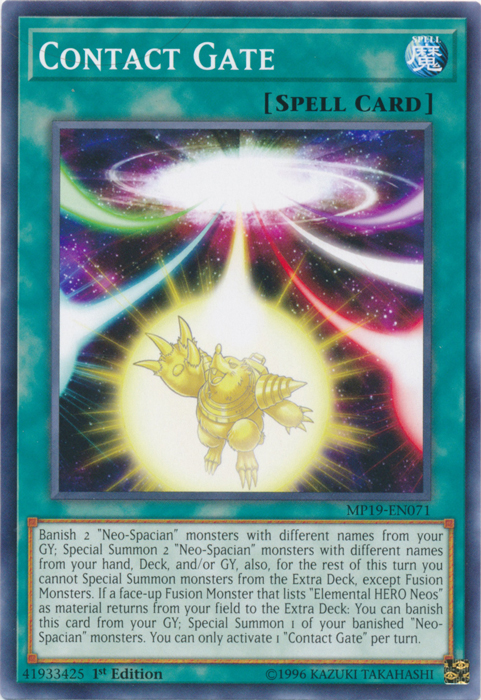 Contact Gate [MP19-EN071] Common | Good Games Morley