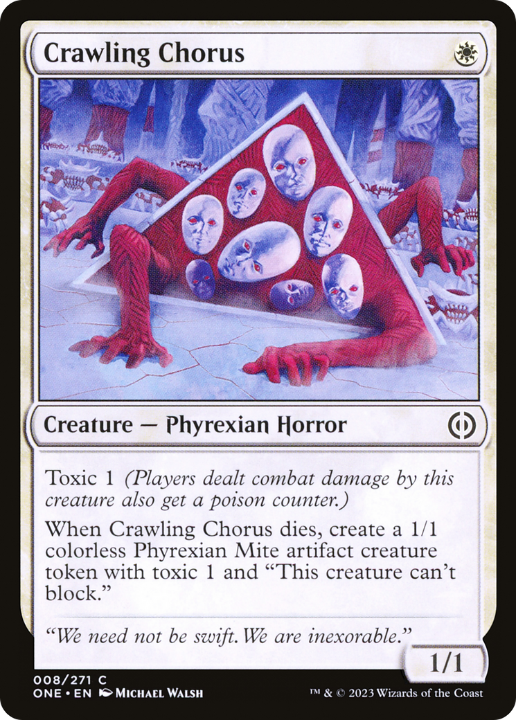 Crawling Chorus [Phyrexia: All Will Be One] | Good Games Morley