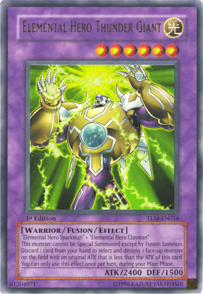 Elemental HERO Thunder Giant [TLM-EN036] Ultra Rare | Good Games Morley