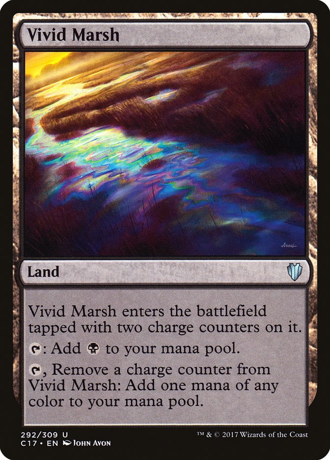 Vivid Marsh [Commander 2017] | Good Games Morley