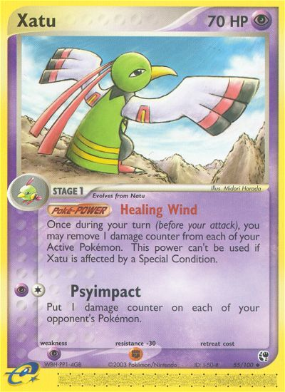 Xatu (55/100) [EX: Sandstorm] | Good Games Morley