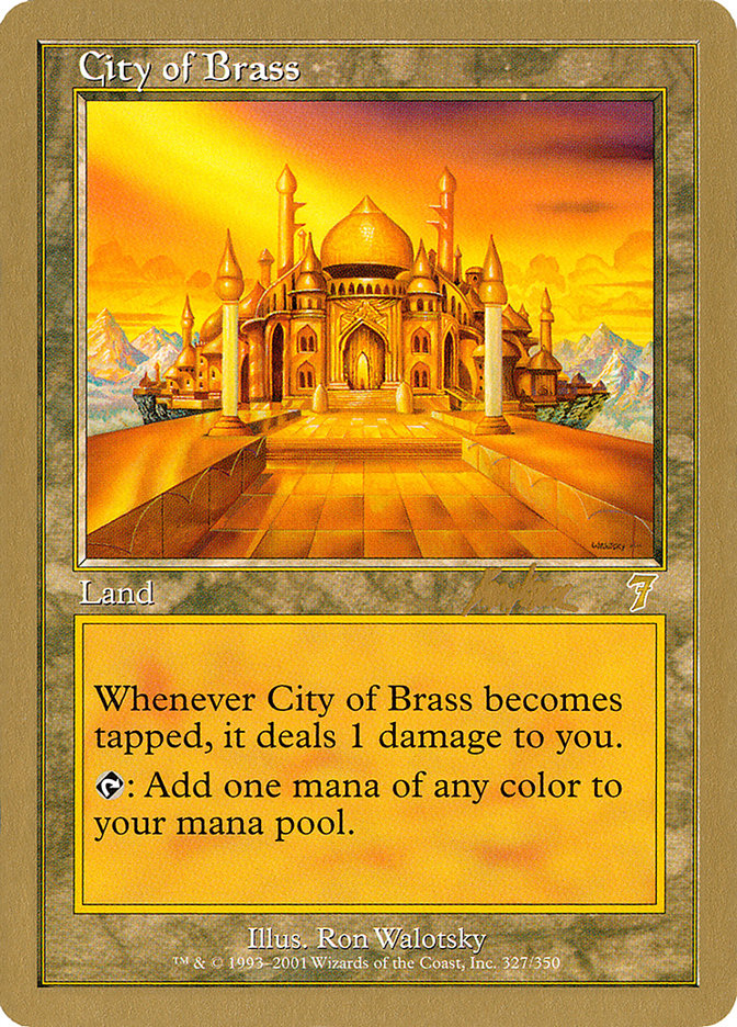 City of Brass (Brian Kibler) [World Championship Decks 2002] | Good Games Morley