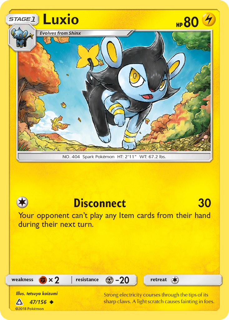 Luxio (47/156) [Sun & Moon: Ultra Prism] | Good Games Morley