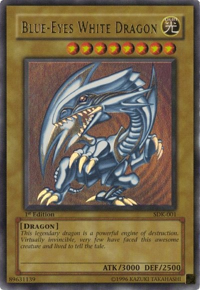 Blue-Eyes White Dragon [SDK-001] Ultra Rare | Good Games Morley