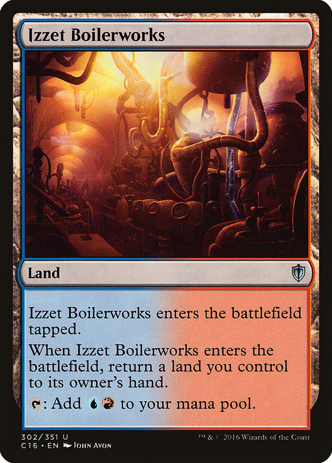 Izzet Boilerworks [Commander 2016] | Good Games Morley