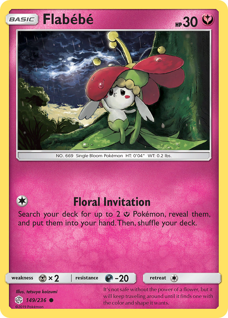 Flabebe (149/236) [Sun & Moon: Cosmic Eclipse] | Good Games Morley