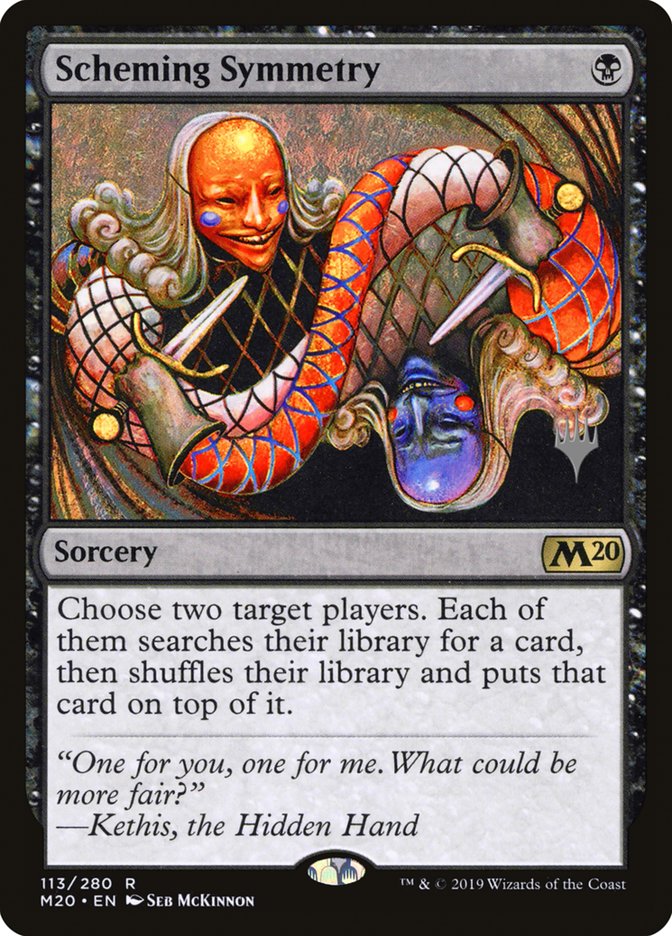 Scheming Symmetry (Promo Pack) [Core Set 2020 Promos] | Good Games Morley