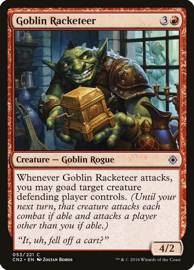 Goblin Racketeer [Conspiracy: Take the Crown] | Good Games Morley