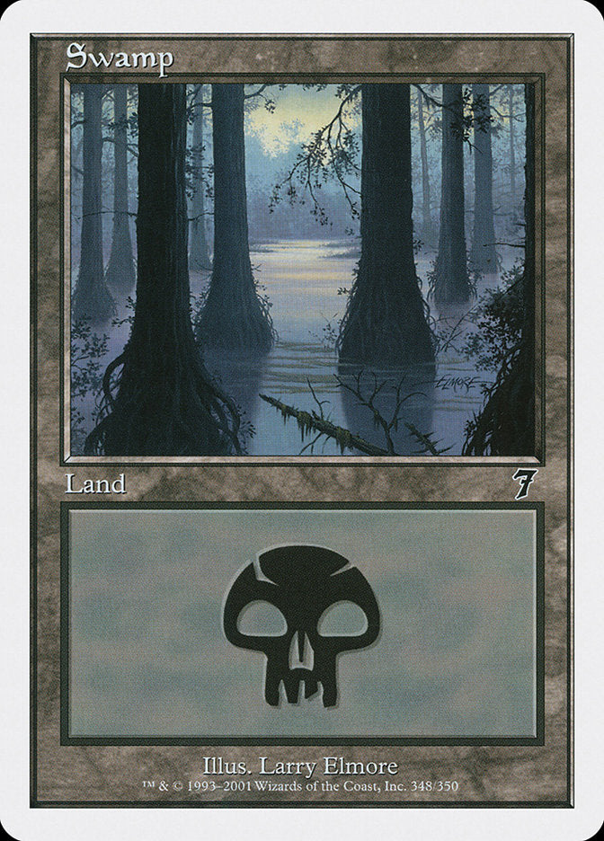 Swamp (348) [Seventh Edition] | Good Games Morley