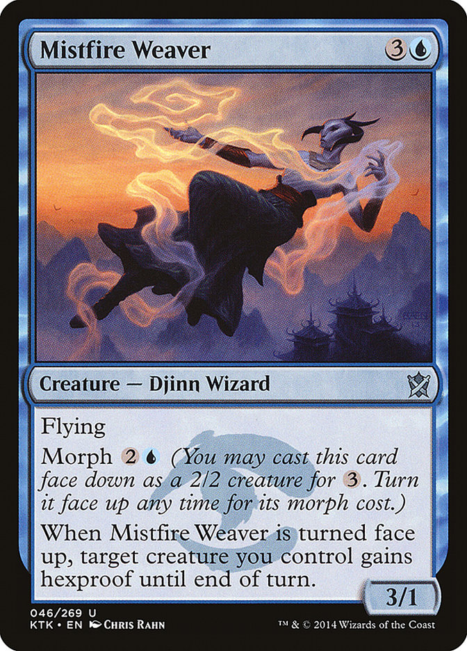Mistfire Weaver [Khans of Tarkir] | Good Games Morley