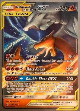 Reshiram & Charizard GX (20/214) (Perfection - Henry Brand) [World Championships 2019] | Good Games Morley