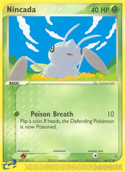 Nincada (66/97) [EX: Dragon] | Good Games Morley