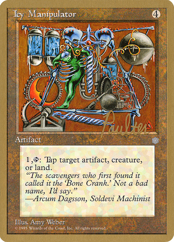 Icy Manipulator (Preston Poulter) [Pro Tour Collector Set] | Good Games Morley