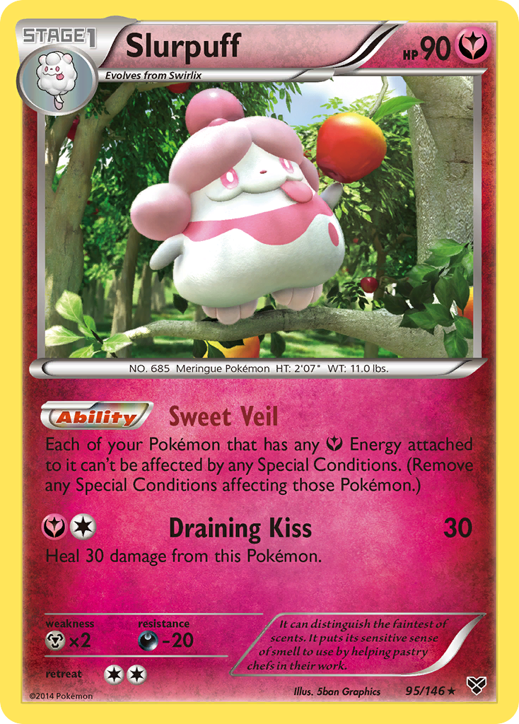 Slurpuff (95/146) [XY: Base Set] | Good Games Morley