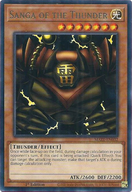 Sanga of the Thunder [MAZE-EN032] Rare | Good Games Morley