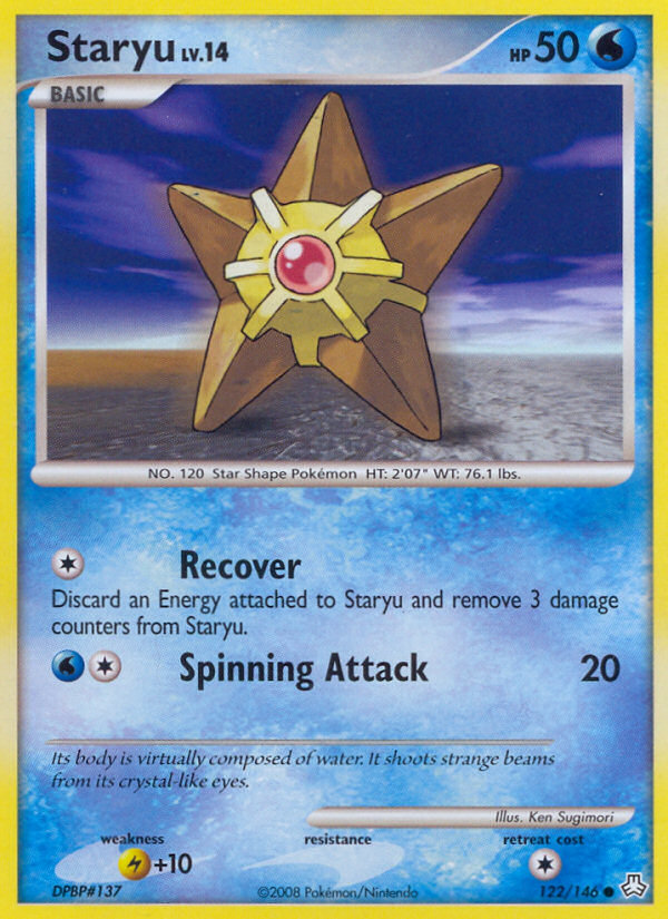 Staryu (122/146) [Diamond & Pearl: Legends Awakened] | Good Games Morley