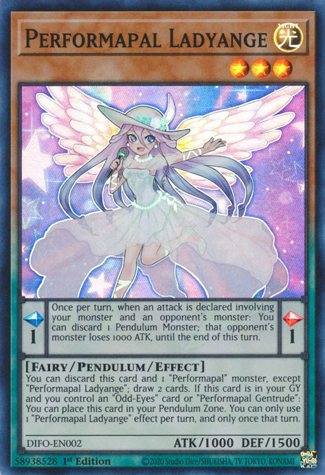 Performapal Ladyange [DIFO-EN002] Super Rare | Good Games Morley