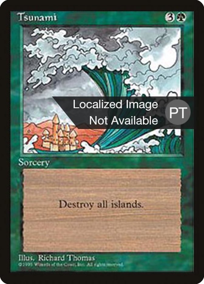 Tsunami [Fourth Edition (Foreign Black Border)] | Good Games Morley