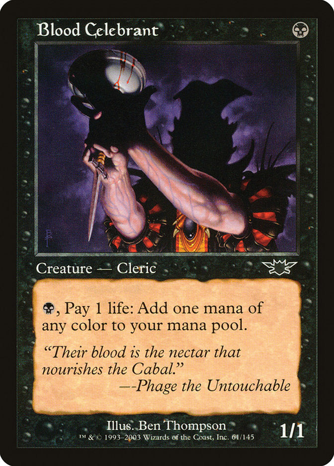 Blood Celebrant [Legions] | Good Games Morley