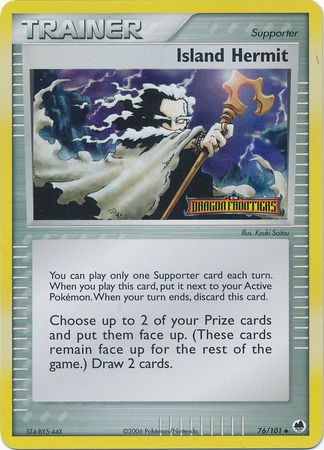 Island Hermit (76/101) (Stamped) [EX: Dragon Frontiers] | Good Games Morley