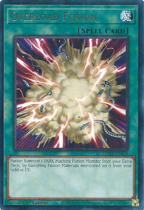 Overload Fusion [MAZE-EN056] Rare | Good Games Morley