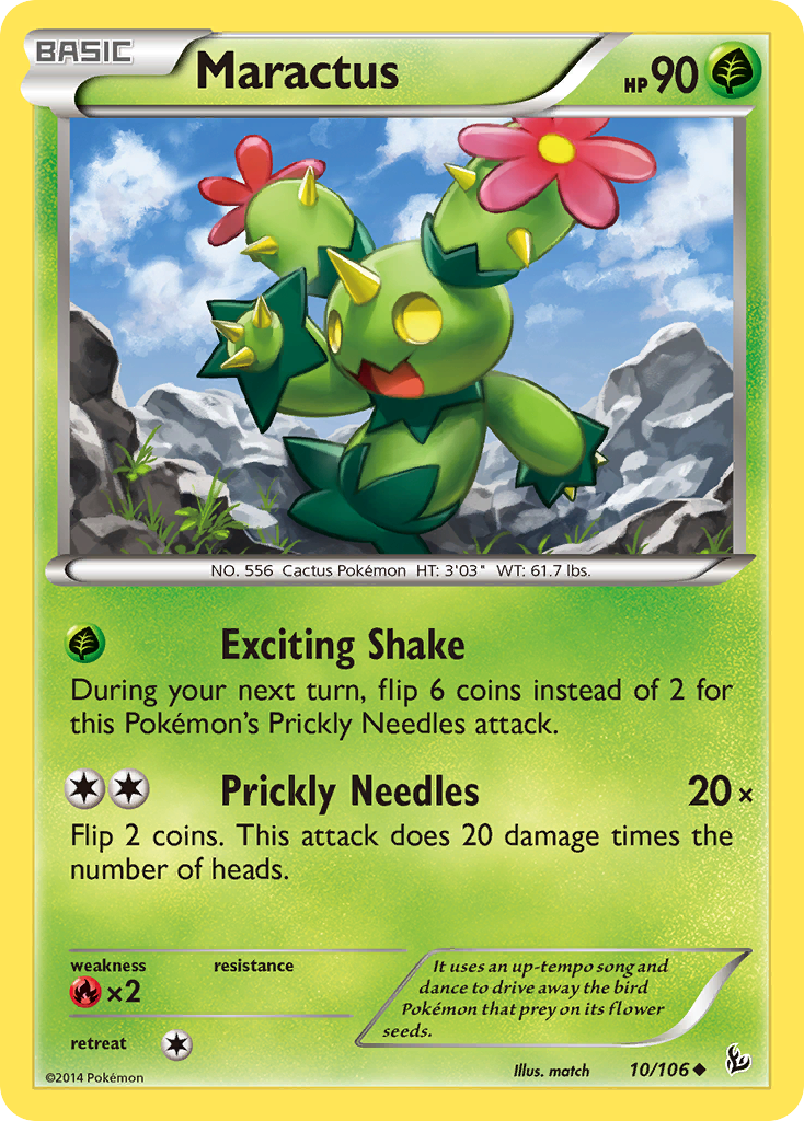 Maractus (10/106) [XY: Flashfire] | Good Games Morley