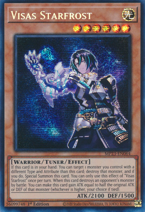Visas Starfrost [MP23-EN064] Prismatic Secret Rare | Good Games Morley