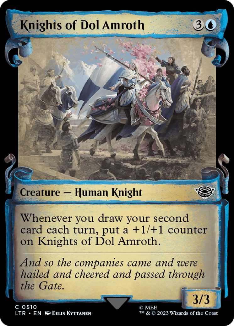 Knights of Dol Amroth [The Lord of the Rings: Tales of Middle-Earth Showcase Scrolls] | Good Games Morley