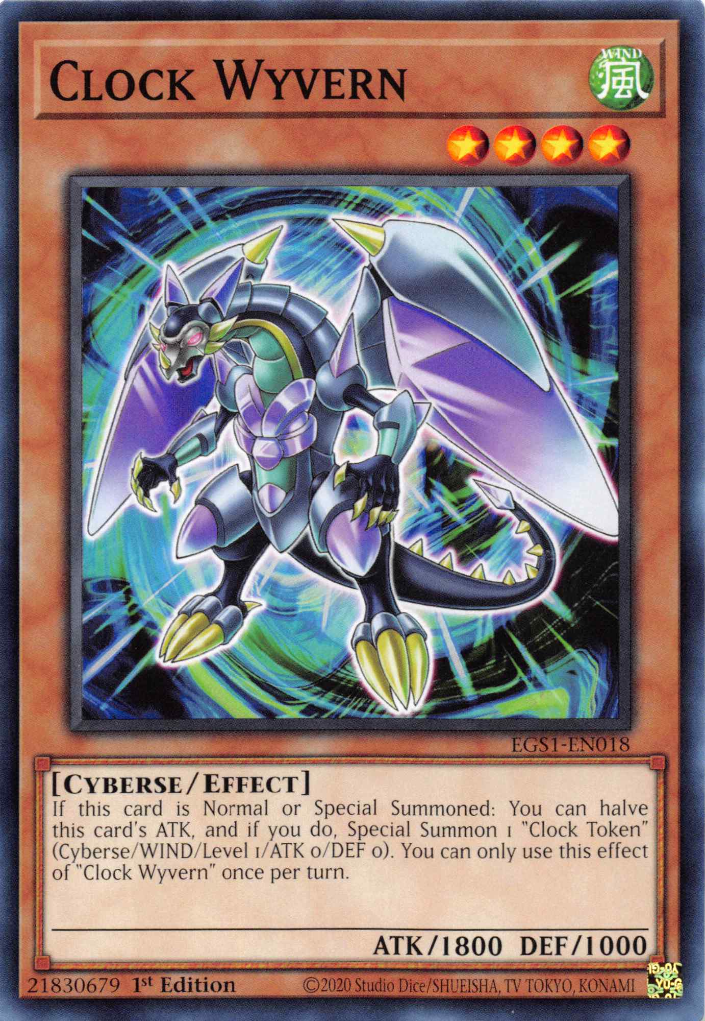 Clock Wyvern [EGS1-EN018] Common | Good Games Morley